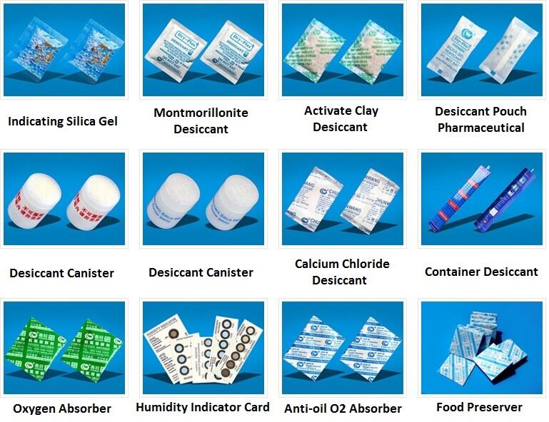 Desiccant Packet Moisture Absorbent