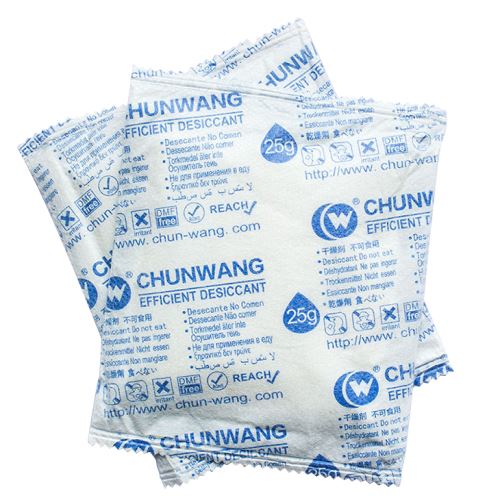 Apparel Use Desiccant Pack