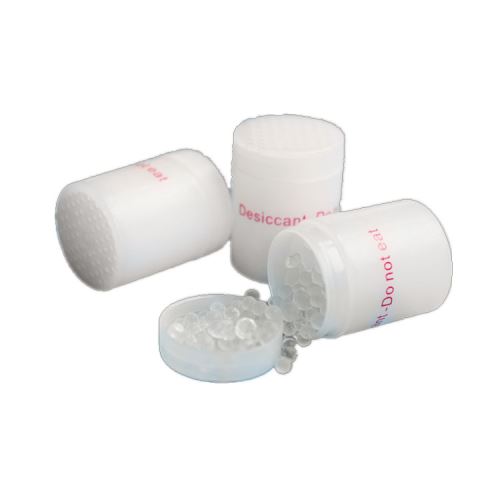 Medical Grade Plastic Container Silica Gel Desiccant Canister